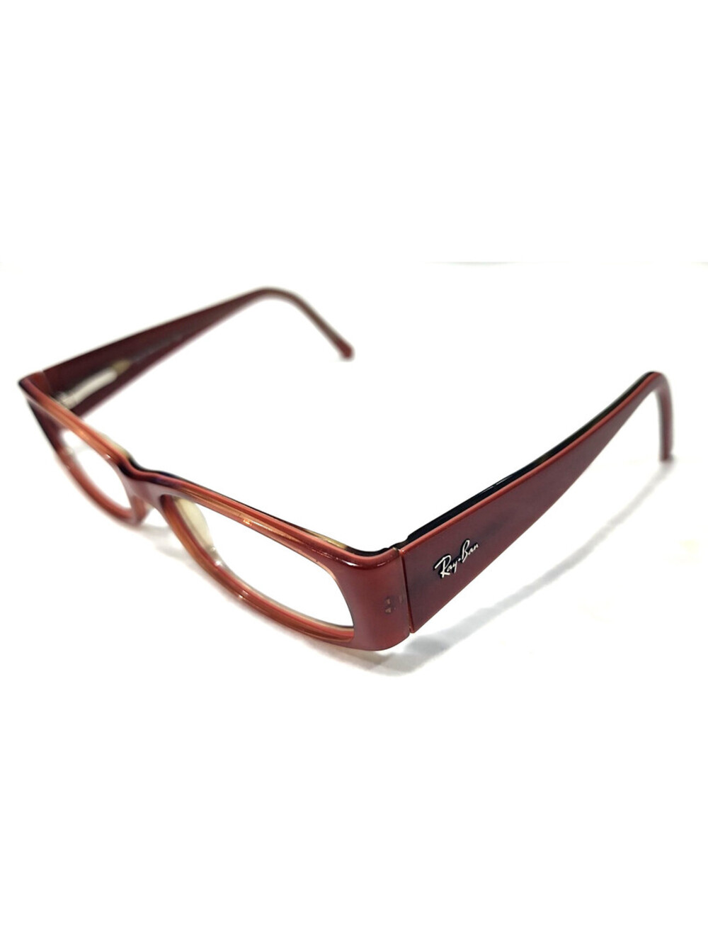 Ray Ban RB5103 2253 Brown Rectangle Eyeglasses 52-16 135